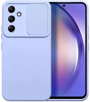 Samsung 75137 Slide galaxy a54 5g, kameravédős szilikon tok, levendula kép