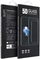 Samsung 90126 Galaxy s24 ultra 5d full glue hajlított kijelzővédő üvegfólia, fekete kép