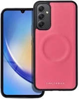 Samsung 90716 Roar morning magsafe  galaxy a34  eco bőr tok, rózsaszín kép