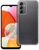 Samsung 90828 Clear 2mm  galaxy a14 5g / a14 4g csillámos tok, átlátszó kép