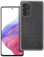 Samsung 90834 Clear 2mm  galaxy a53 5g csillámos tok, átlátszó kép