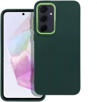 Samsung 96350 Frame  galaxy a35 5g közepesen ütésálló tok kameravédő kerettel, zöld kép