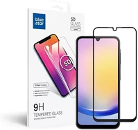 Samsung 96601 Blue star  galaxy a25 5g teljes kijelzős kijelzővédő üvegfólia, fekete kép