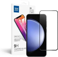 Samsung 96619 Blue star  galaxy s23 fe teljes kijelzős kijelzővédő üvegfólia, fekete kép