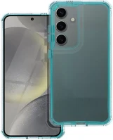 Samsung 99900 Matrix  galaxy a55 5g hátlap tok kameravédő peremmel, zöld/menta kép