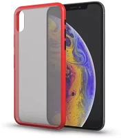 Samsung A13 4G, PIROS Xprotector matt tok, színes gombokkal,  galaxy a13 4g, piros kép