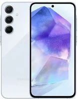 Samsung A556B GALAXY A55 DS 5G (8/128GB) ICEBLUE Mobiltelefon kép