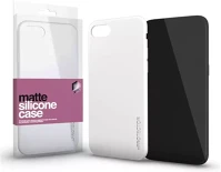 Samsung A73 5G, FEHÉR Xprotector matte ultra vékony szilikon hátlap tok,  galaxy a73 5g, fehér kép