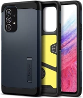 Samsung ACS04256 Spigen tough armor  galaxy a53 5g tok, metal slate, sötétkék, szürke kép