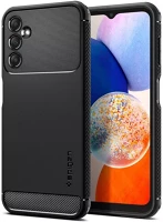 Samsung ACS05847 Spigen rugged armor galaxy a14 5g tok, matte black, fekete kép