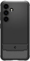Samsung ACS07346 Galaxy s24 sm-s921, szilikon tok, spigen rugged armor, karbon minta, fekete kép