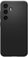 Samsung ACS07347 Galaxy s24 sm-s921, szilikon tok, spigen liquid air, háromszög minta, fekete kép