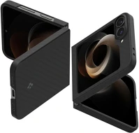 Samsung ACS07843 galaxy z flip6 sm-f741b, műanyag hátlap védőtok, közepesen ütésálló kép