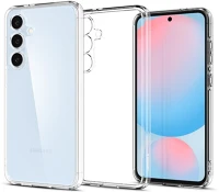 Samsung ACS08620 galaxy s24 fe sm-s721, műanyag hátlap védőtok + szilikon keret, spigen kép