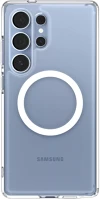Samsung ACS08956 Spigen ultra hybrid magfit  galaxy s25 ultra tok, átlátszó-fehér kép