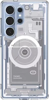 Samsung ACS08958 Spigen ultra hybrid magfit  galaxy s25 ultra tok, zero one, fehér kép