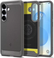 Samsung ACS08999 Spigen rugged armor magfit  galaxy s25 tok, marble gray kép