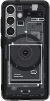 Samsung ACS09003 Spigen ultra hybrid magfit  galaxy s25 tok, zero one, fekete kép