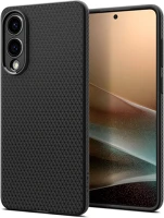 Samsung ACS09420 Spigen liquid air  galaxy s25 edge tok, matte black, fekete kép