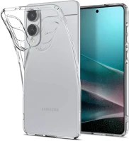 Samsung ACS09425 Spigen liquid crystal  galaxy s25 edge tok, crystal clear, átlátszó kép