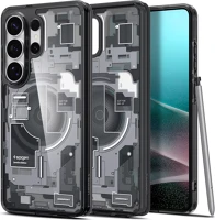 Samsung ACS10682 galaxy s26 ultra tok, magsafe, zero one, átlátszó-fekete kép