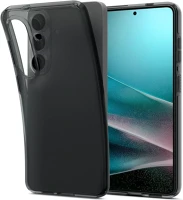 Samsung ACS10702 Spigen liquid crystal  galaxy s26 plus tok, space crystal, átlátszó/szürke kép