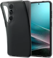 Samsung ACS10728 Spigen liquid crystal  galaxy s26 tok, space crystal, átlátszó/szürke kép