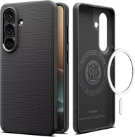 Samsung ACS10730 Spigen liquid air magfit  galaxy s26 tok, magsafe, matte black, fekete kép