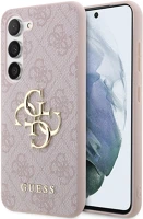 Samsung BA3666339114930 Galaxy s23 telefontok - guess guess metal logo hátlaptok - pink kép