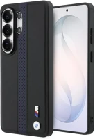Samsung BMHMS26L25PCPSKB Bmw perforated stripe logo  galaxy s26 ultra magsafe hátlap tok, kék-fekete kép