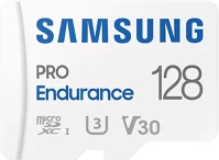 Samsung CLASS10, R100/W40 microsd kártya - 128gb mb-mj128ka/eu (pro endurance kép