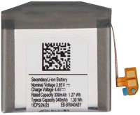 Samsung EB-BR840ABY / GH43-05011A Galaxy watch 3 (45mm) sm-r840 / r845, akkumulátor, 340 mah, li-ion, gyári kép