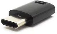 Samsung EE-GN930 Usb-c - microusb-a adapter, fekete, eco csomagolásban kép