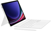 Samsung EF-DX725BWEG stand, érintőceruza tartó, samsung book cover keyboard ai, fehér, gyári kép
