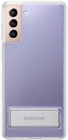 Samsung EF-JG996CT G996 galaxy s21+ clear standing cover, gyári tok, átlátszó, ef-jg996ct kép