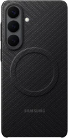 Samsung EF-KS942SNEGWW Carbon magnet galaxy s26 gyári hátlap tok, aramid, magsafe, fekete kép
