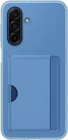 Samsung EF-OA176TLEGWW Card slot galaxy a17 kártyatartós gyári hátlap tok, kék kép