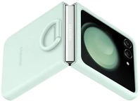 Samsung EF-PF731TMEGWW Galaxy z flip5 sm-f731b, szilikon tok, telefongyűrű, menta, gyári kép