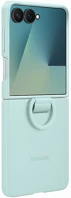Samsung EF-PF766TMEGWW Galaxy z flip7 sm-f766b, szilikon tok, telefongyűrű, menta, gyári kép
