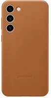 Samsung EF-VS916LA Galaxy s23+ leather cover, gyári bőr tok, barna, ef-vs916la kép