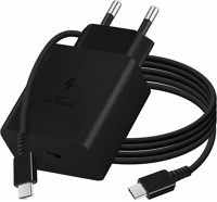 Samsung EP-T4510XBE Hálózati töltő type-c aljzat 45w, 180cm, fekete kép