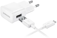 Samsung EP-TA200EWE+ECB-DU4EWE Hálózati töltő adapter, 5v / 2000ma, usb aljzat, microusb kábellel kép