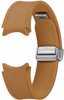 Samsung ET-SHR94LDEGEU Galaxy watch6 44mm d-buckle hybrid eco-leather band (normal, s/m), camel kép