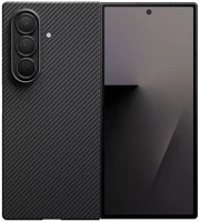 Samsung FBFOLD7 Pitaka ultra slim  galaxy z fold 7 hátlap tok, aramid, magsafe, black/grey kép