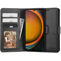 Samsung FD5906203691623 Telefontok  galaxy xcover 7 5g - fekete ráhajtófüles bőr könyvtok kép