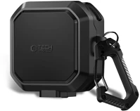 Samsung FD5906302392933 galaxy buds 4 / 4 pro - fekete ütésálló tok, karabinerrel kép