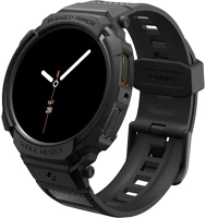 Samsung FD8800283311396 galaxy watch 8 (44 mm) okosóra szíj+tok - spigen rugged armor pro - fekete kép