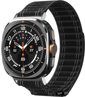 Samsung FD8800283312805 Galaxy watch ultra 2024 / 2025 (47 mm) - spigen wbf0 band fekete szövet szíj kép