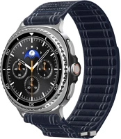 Samsung FD8800283312874 galaxy watch 8 / classic (40 / 44 / 46 mm) - spigen wbf0 band kék szövet kép