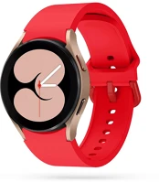 Samsung FD9589046917363-8 Galaxy watch7 okosóra szíj - piros szilikon szíj kép